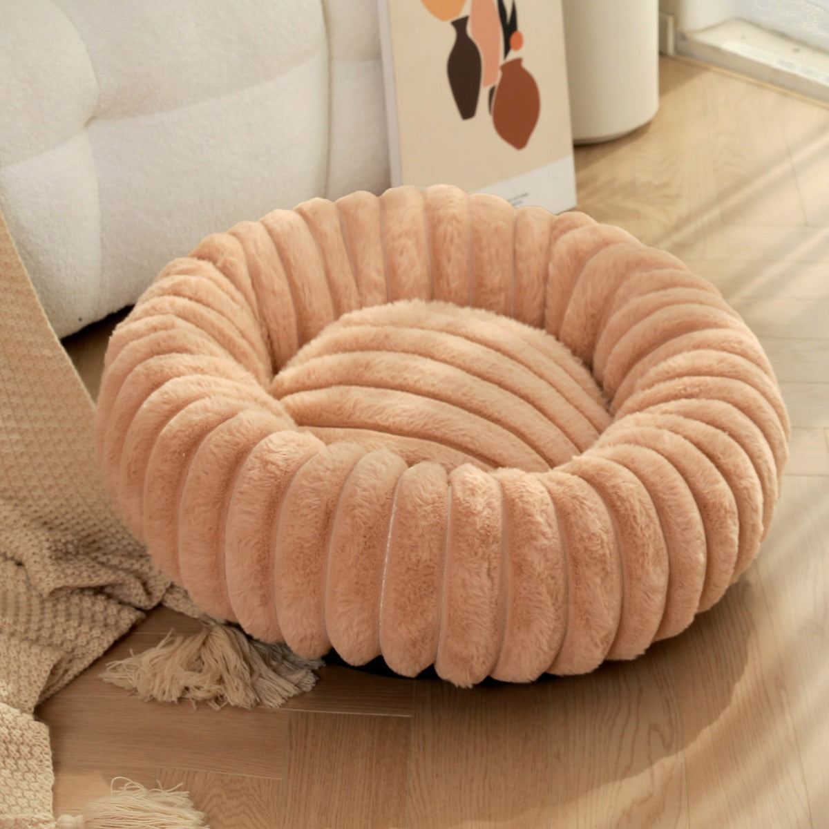 The Ultimate Cozy Haven: High Weight Pet Rabbit Plush Bed