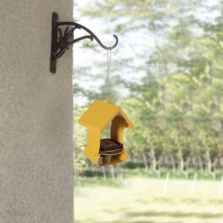 Enhance Your Backyard Experience with Our Outdoor Hanging Metal Bird Feeder