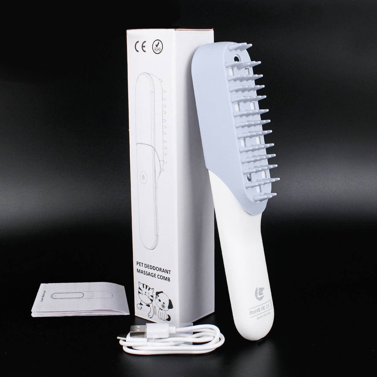 Transform Grooming Time with the Pet Silicone Massage Brush