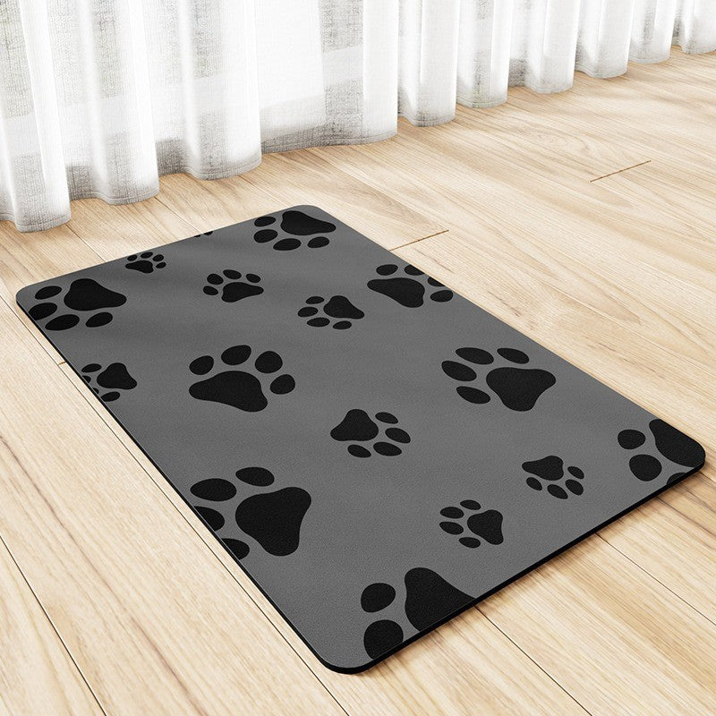 Pet Feeding Mat Dogs And Cats Placemat Washable And Reusable Dog Training Absorbent Urine Pad Quick-drying