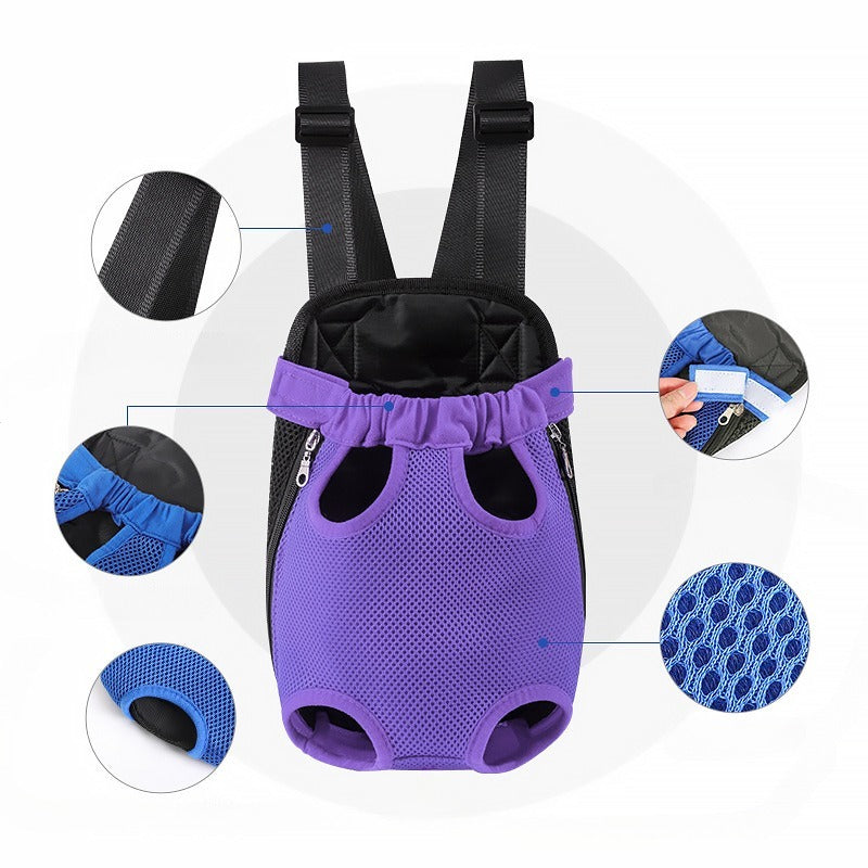 Pet Breathable Adjustable Carrier