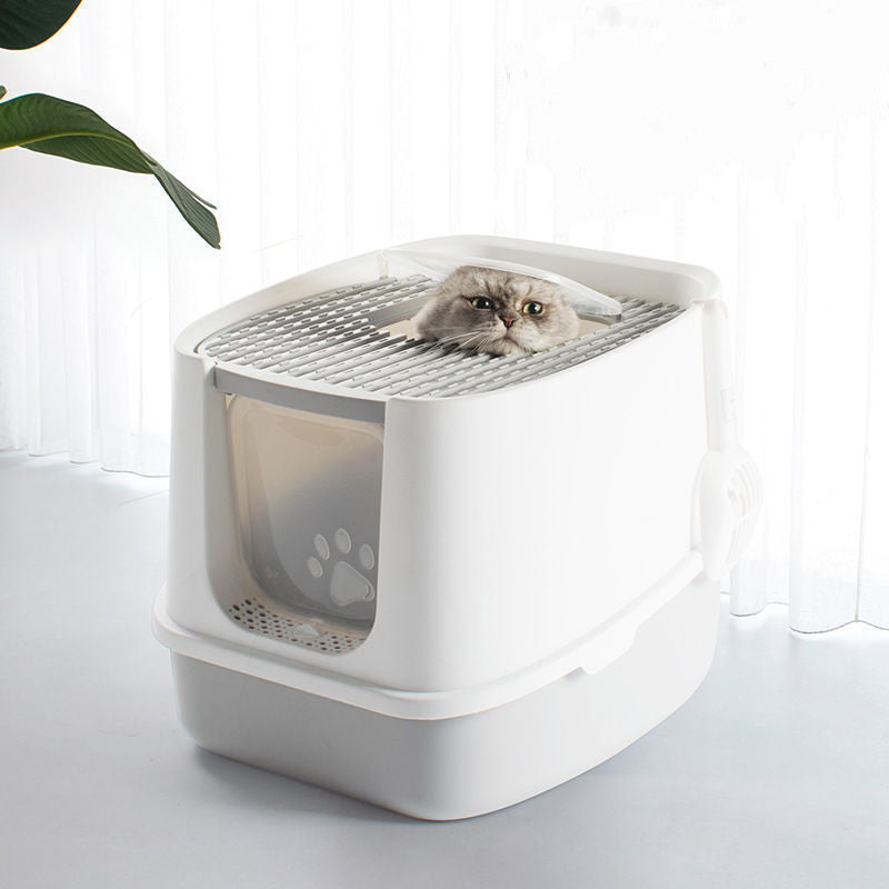 Enclosed Cat Litter Box Anti-splash