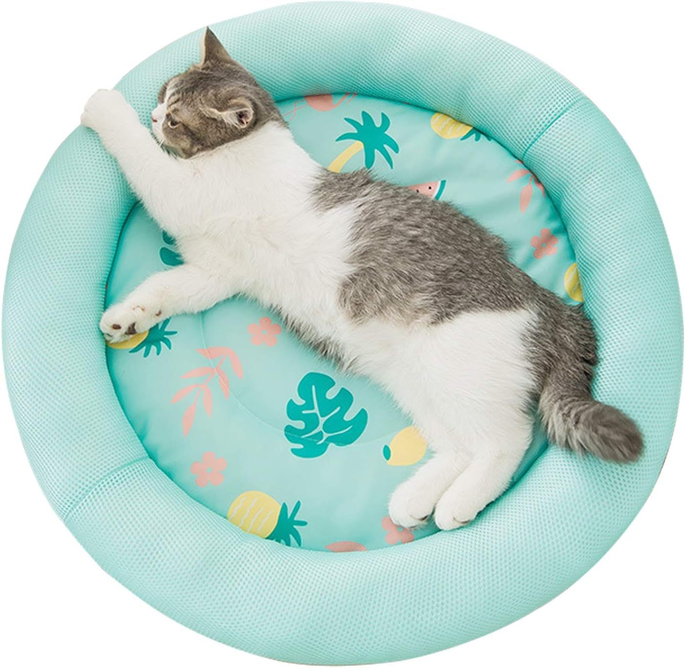 Cooling Round Breathable Pet Bed