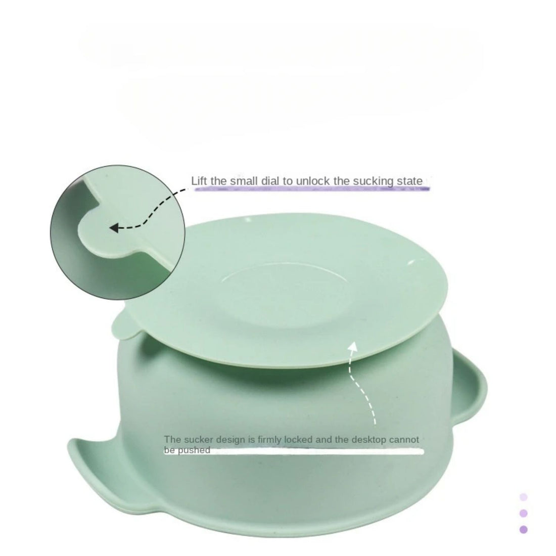 Premium Silicone Pet Bowl with Suction