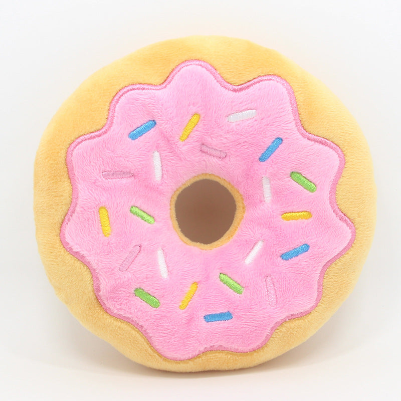New Donut Pet Plush Toy