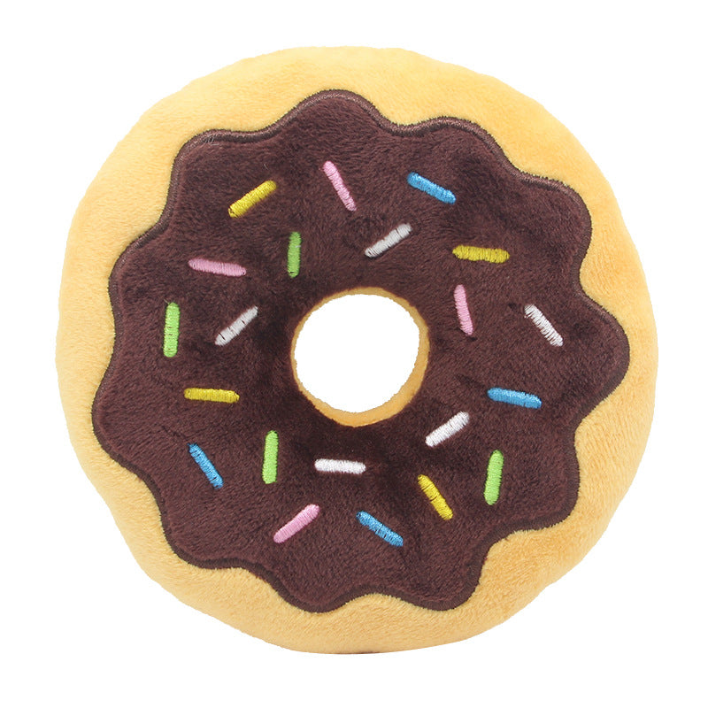 New Donut Pet Plush Toy