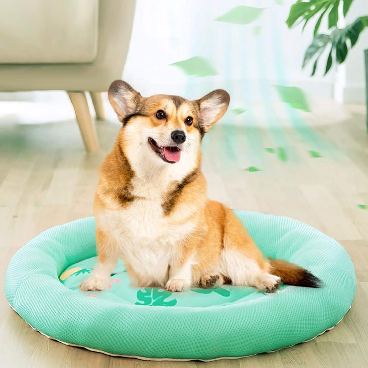 Cooling Round Breathable Pet Bed