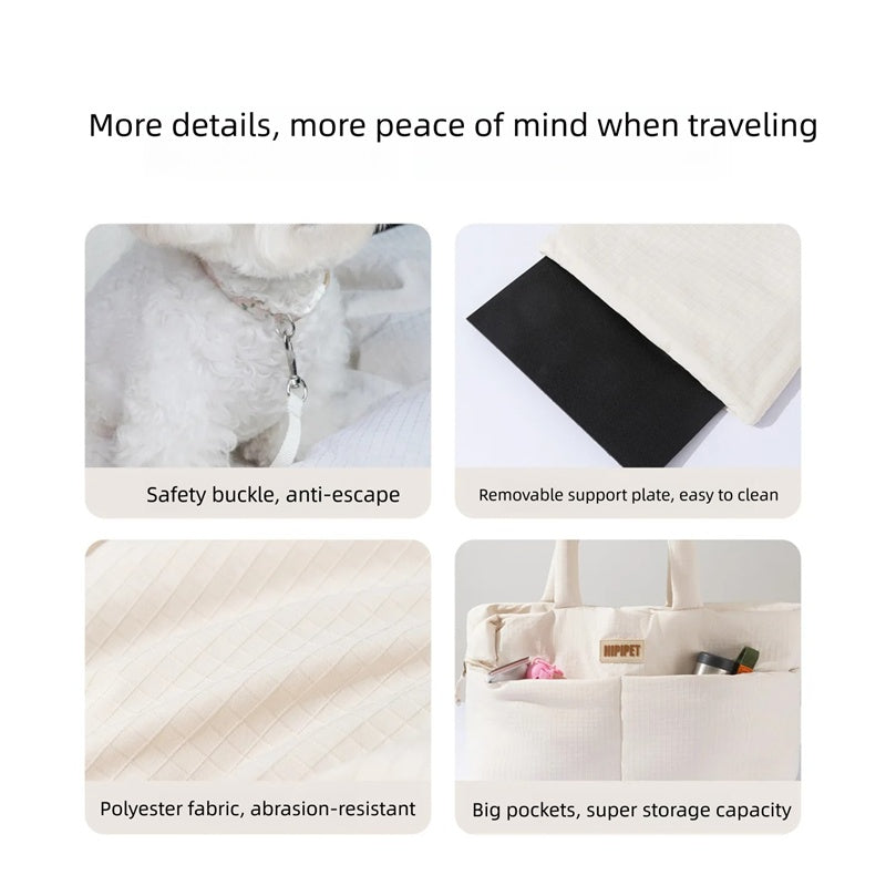 Pet Carrier With Adjustable Safety