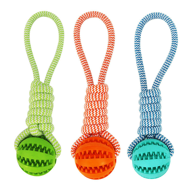 Ball on a rope toy