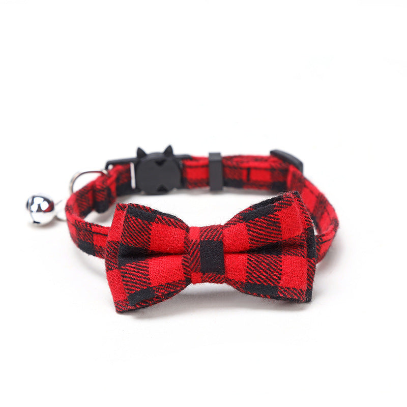Plaid Jingle Collar