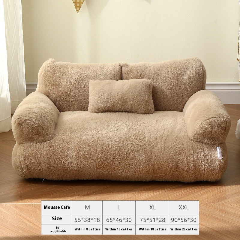 Plush Pet Sofa