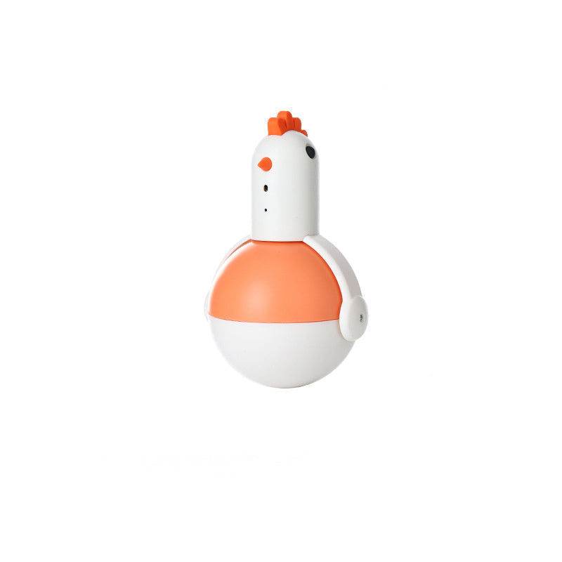 Electric Chicken Glass Laser Sound Cat Toy