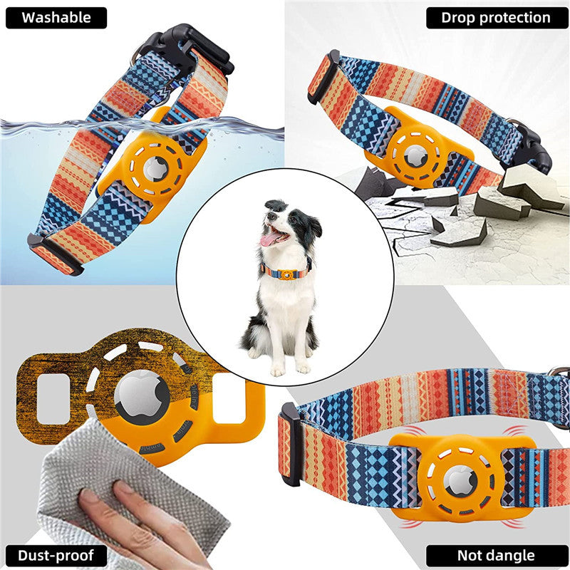 Dog And Cat Digital Print Collar
