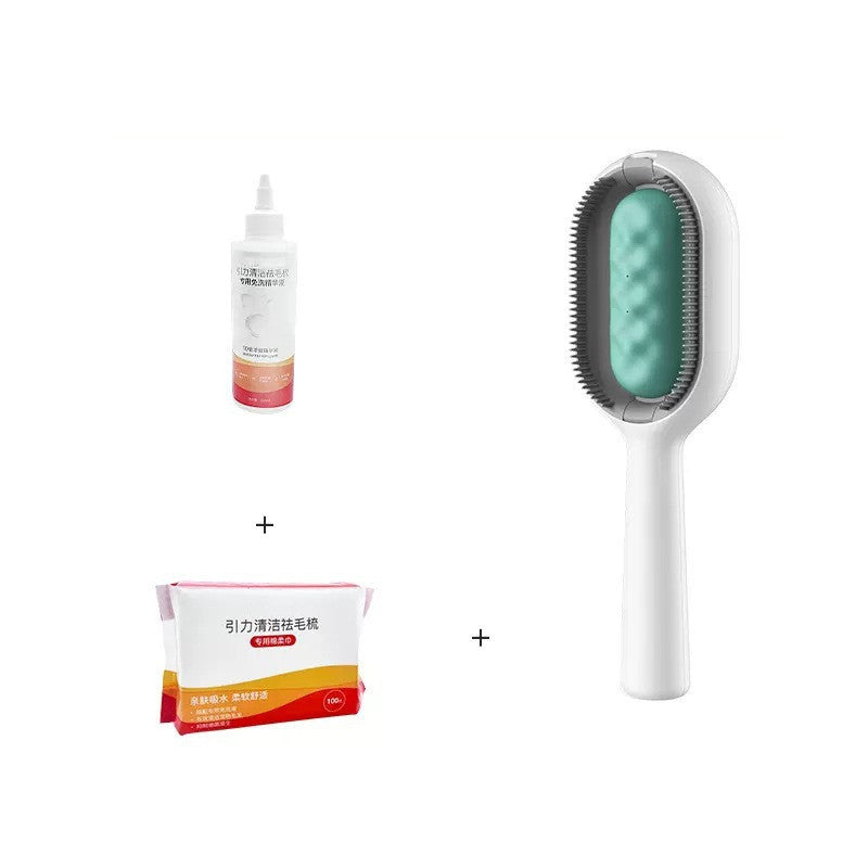 Pet Grooming Brush To Remove Floating Sticky Hairs