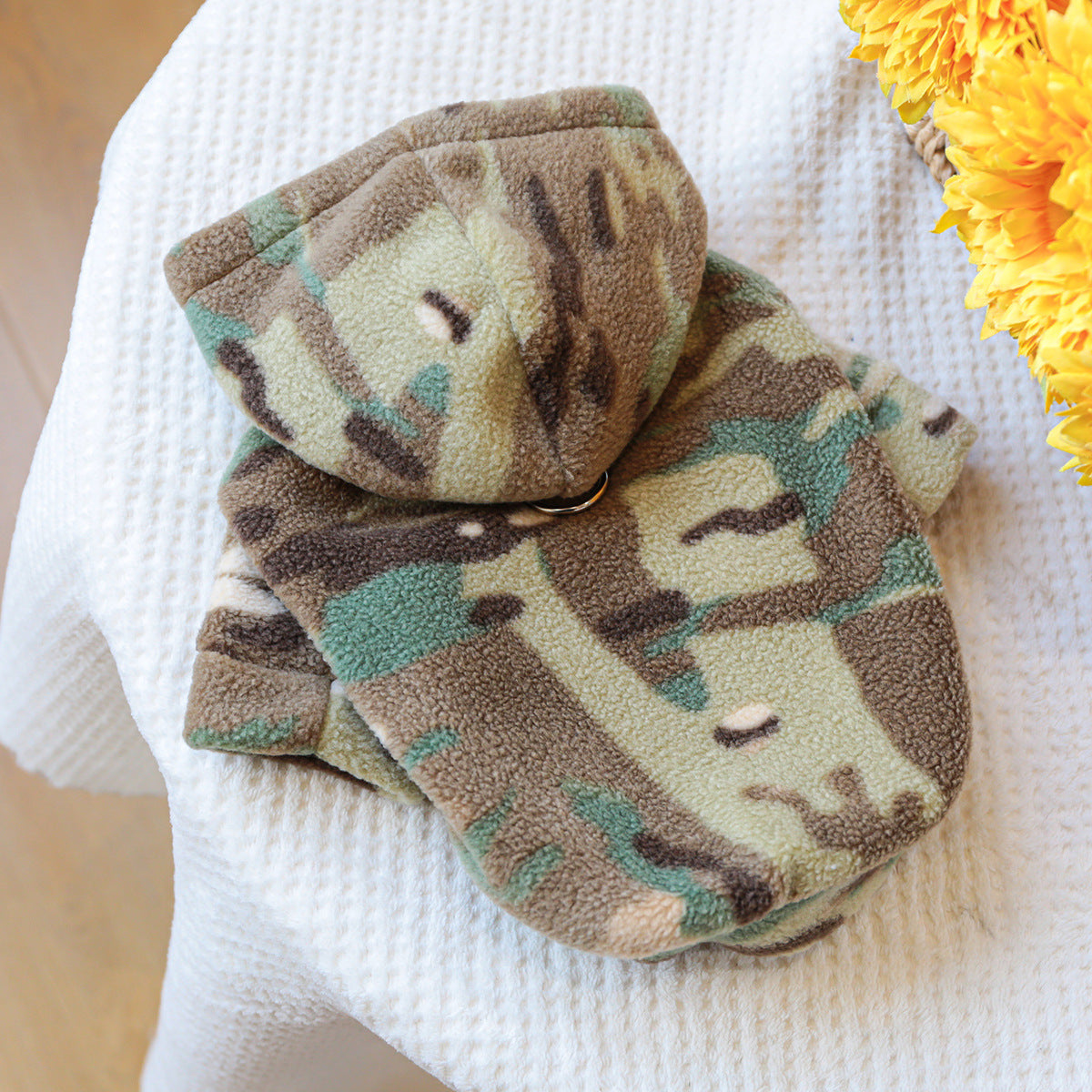 Pet Clothes Clothing Camouflage Sweater