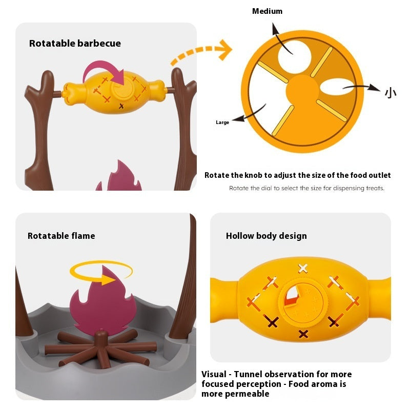 Cat Self-Hi Relieving Food Feeder Toy