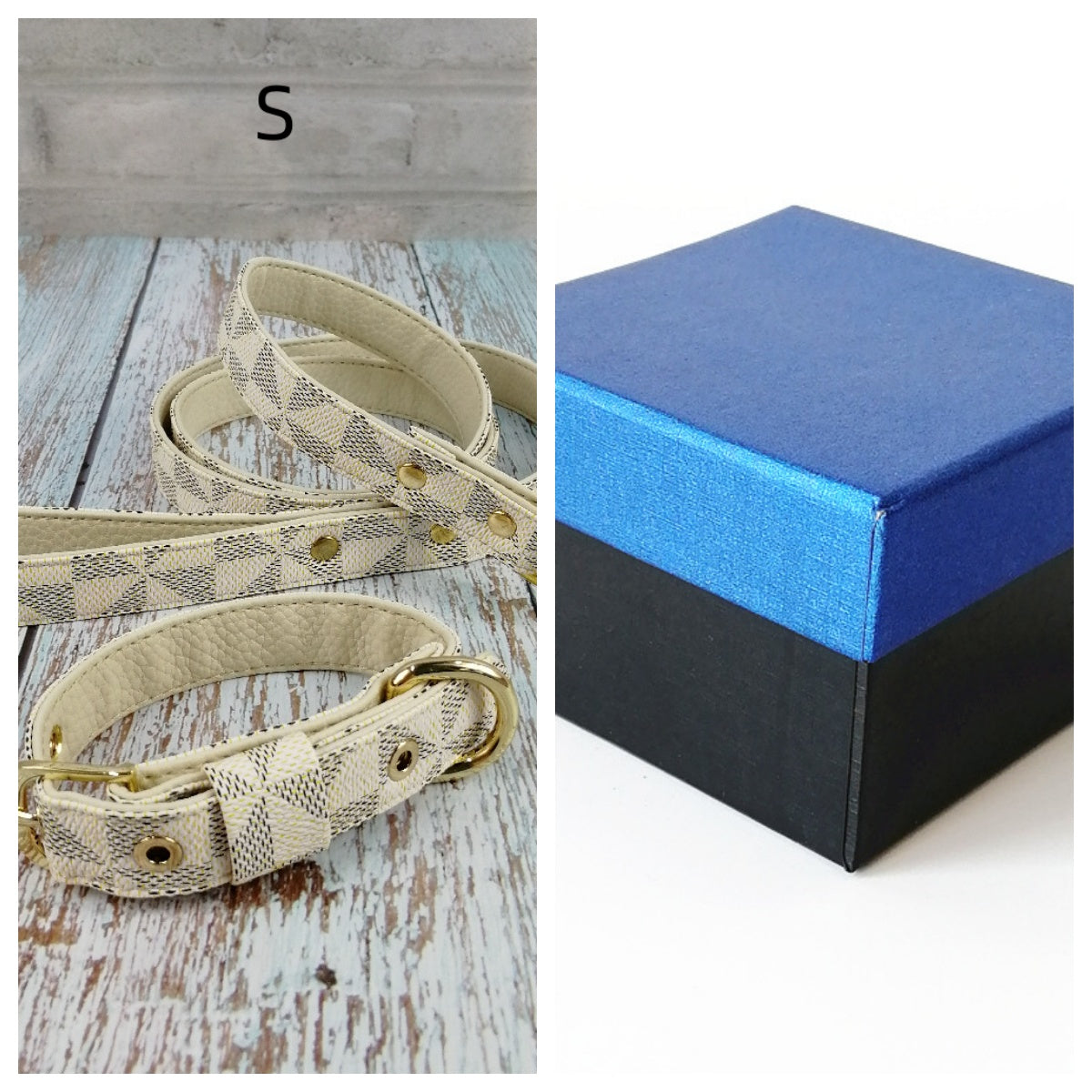 Leather Rainbow Collar