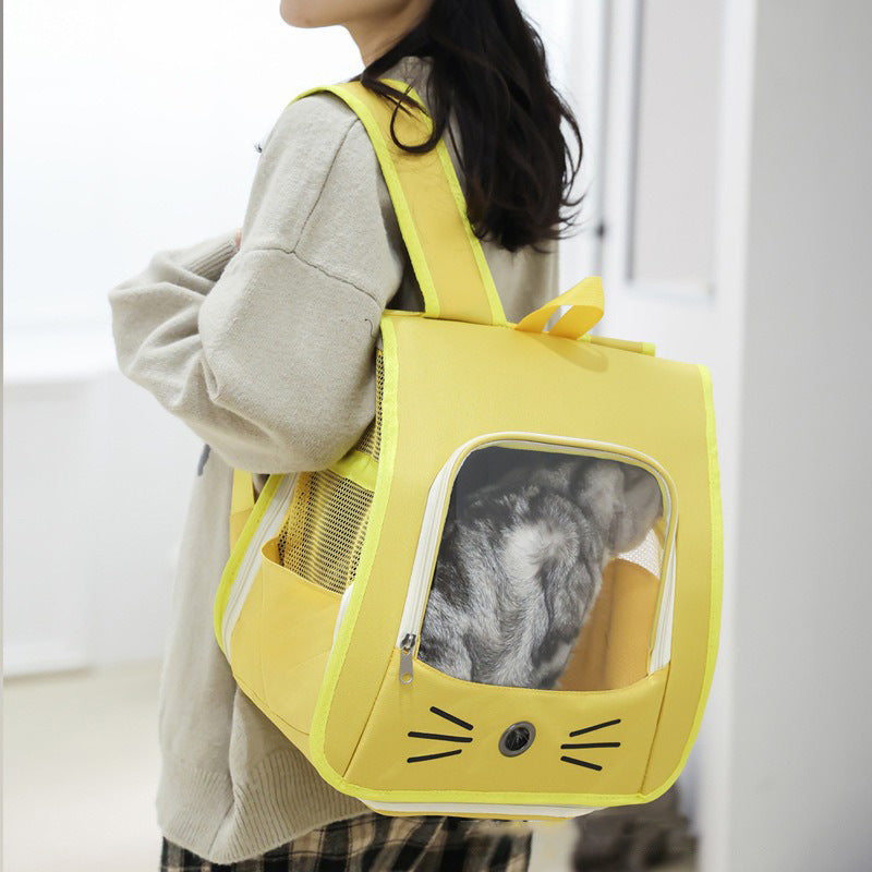 Pet Breathable Shoulders Transport Carrier