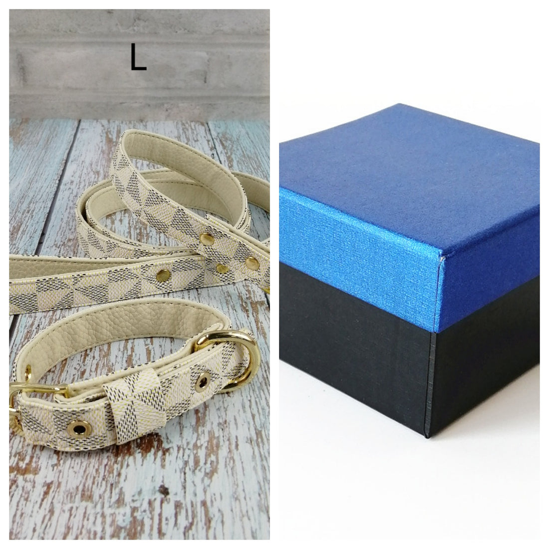 Leather Rainbow Collar