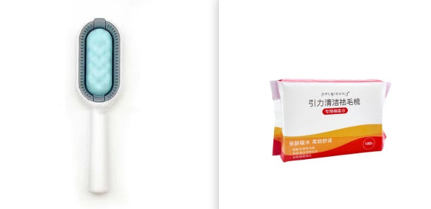 Pet Grooming Brush To Remove Floating Sticky Hairs