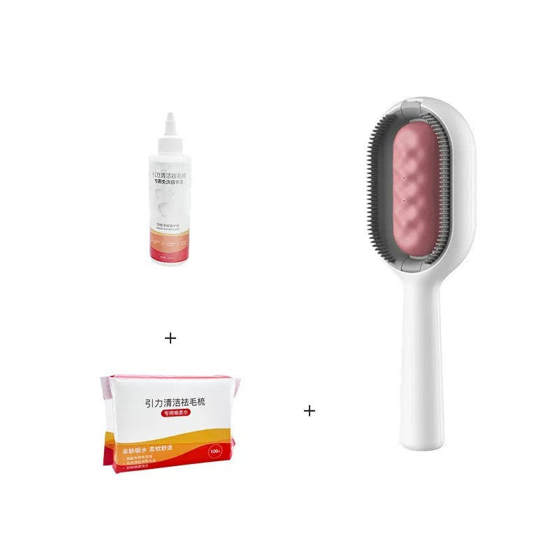 Pet Grooming Brush To Remove Floating Sticky Hairs