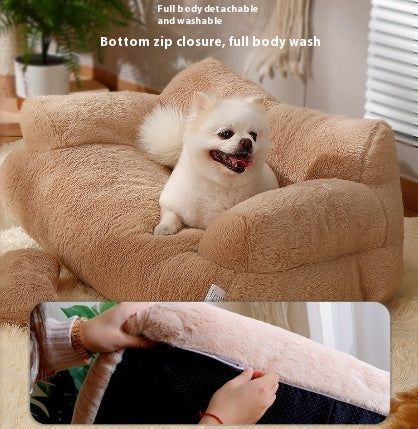 Plush Pet Sofa