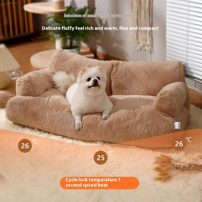Plush Pet Sofa