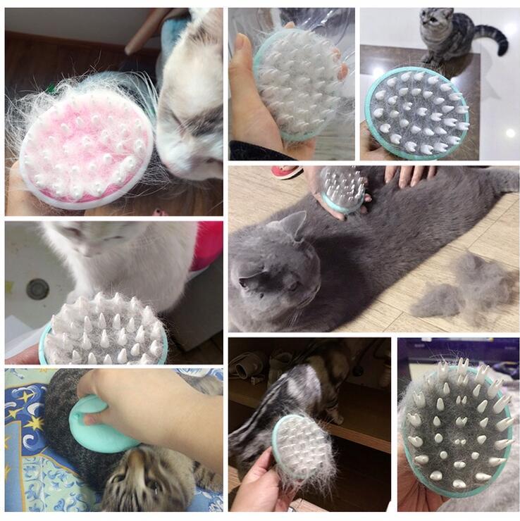 Massage Bath Comfortable Pet Brush