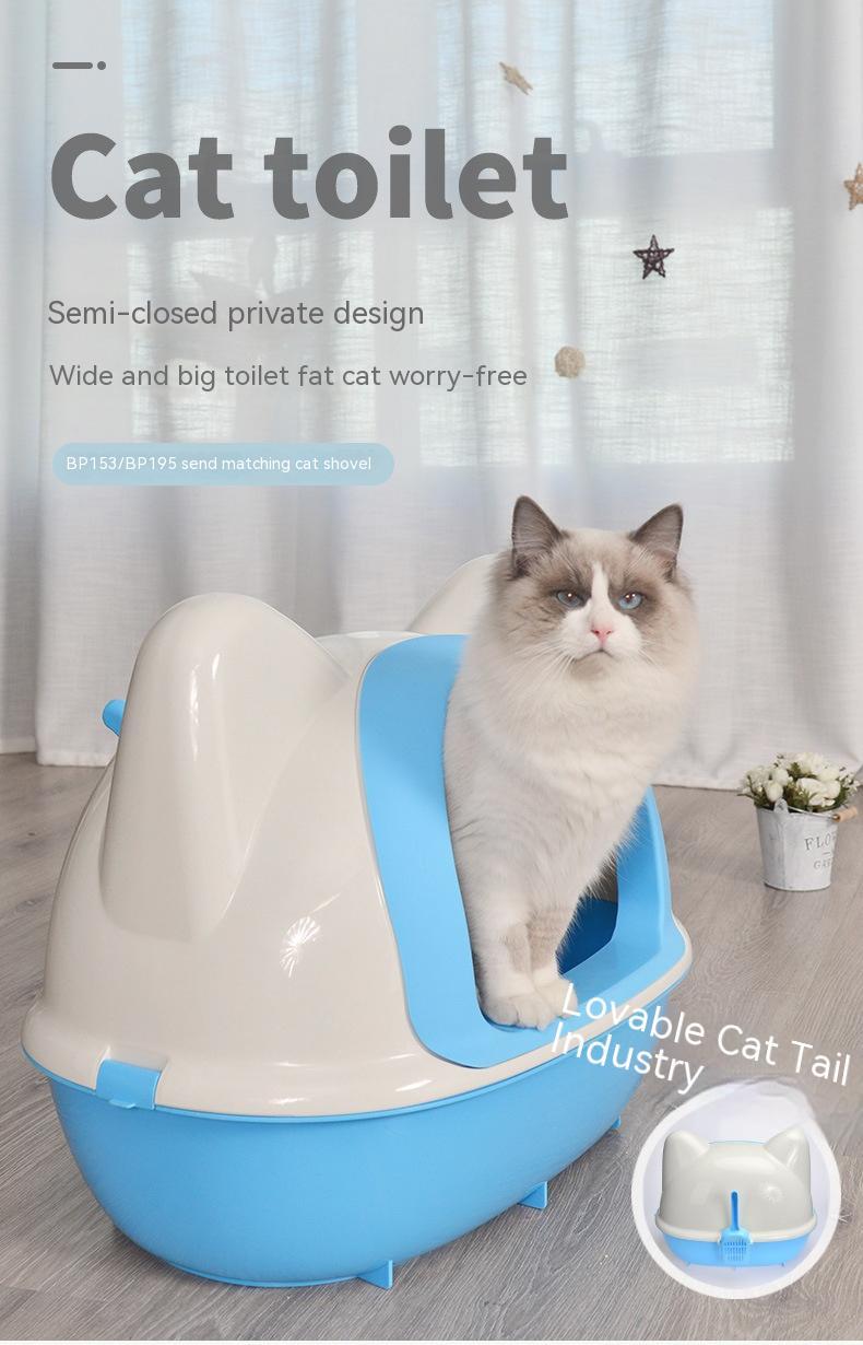 Toilet Cat Head Toilet Litter Box