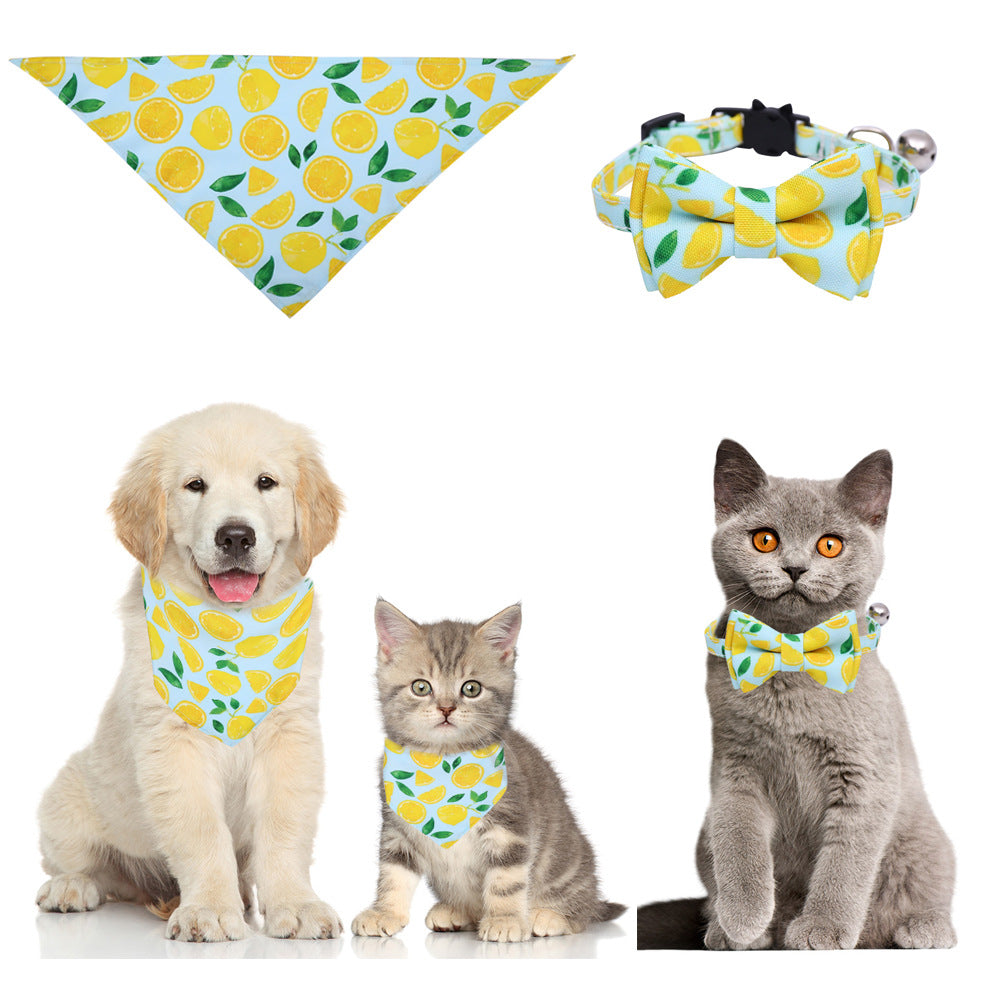 Fashion Statement Cat Collar Dog Triangular Binder