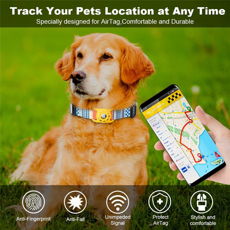 Dog And Cat Digital Print Collar
