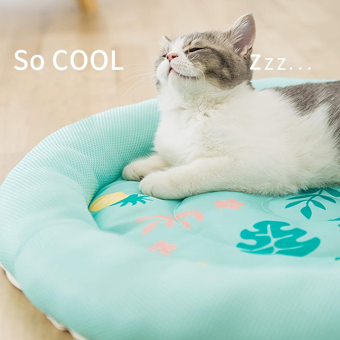 Cooling Round Breathable Pet Bed