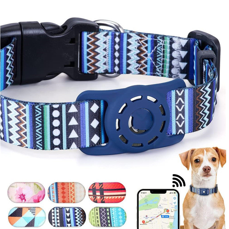 Dog And Cat Digital Print Collar