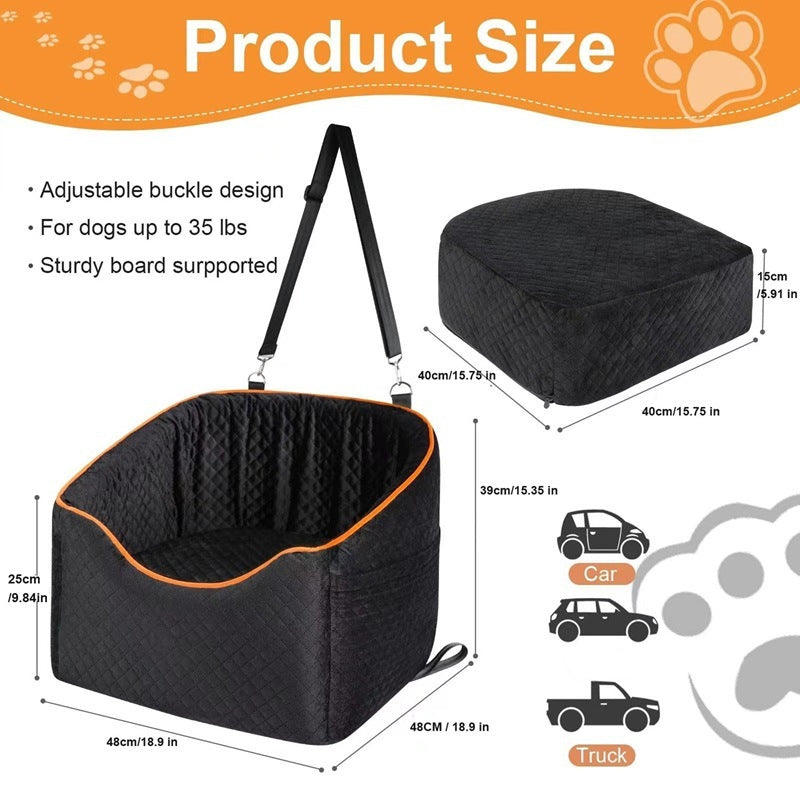 Elevating Pet Car Seat