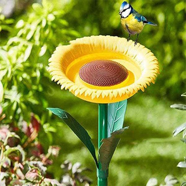Outdoor Sunflower Bird Feeder