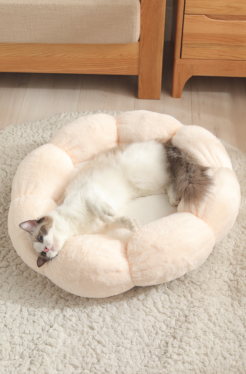 Pet Flower Shaped Bed