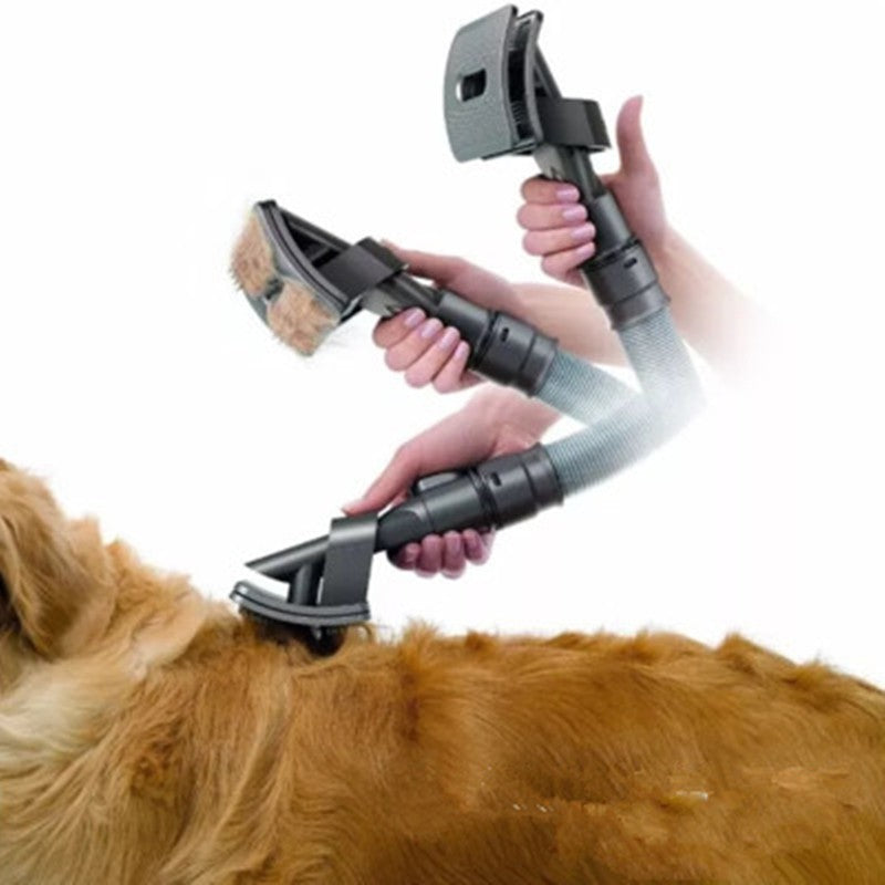 Pet Vacuum Grooming Cleaner Brush Attachment