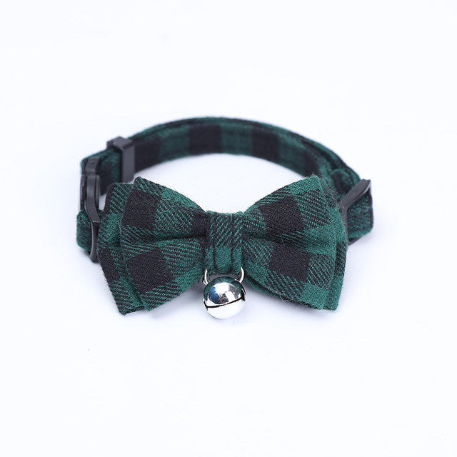 Plaid Jingle Collar