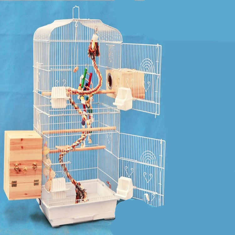 Portable Pet Display Wire Bird Parrot Cage