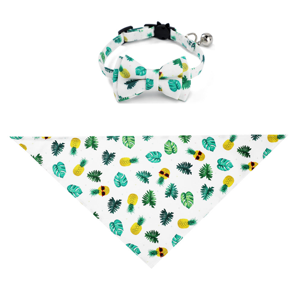 Fashion Statement Cat Collar Dog Triangular Binder