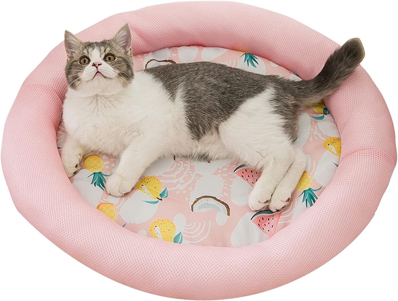 Cooling Round Breathable Pet Bed