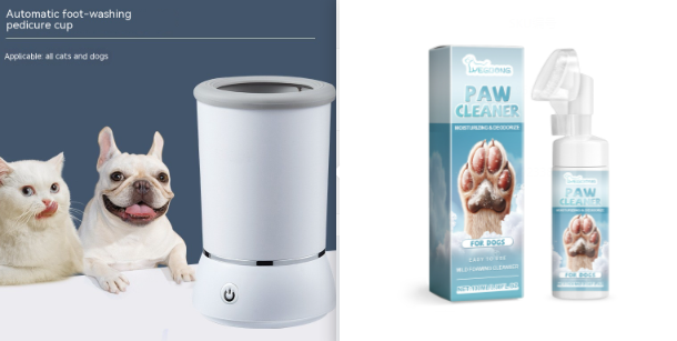 Automatic Paw Wash Cup