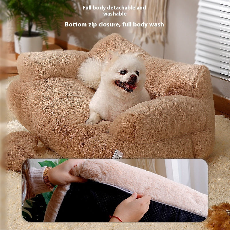 Plush Pet Sofa