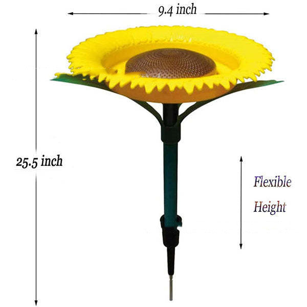 Outdoor Sunflower Bird Feeder
