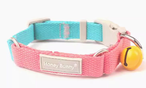 Color Matching Collar Release Buckle Dog Leash Hand Holding Rope Free Bell