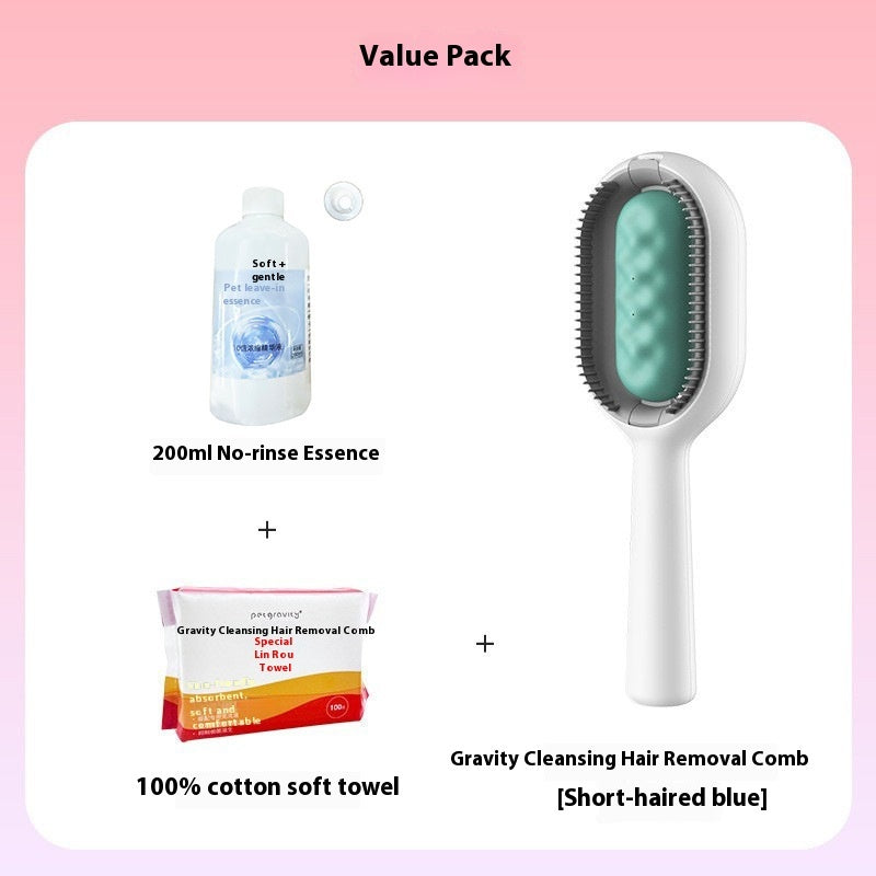 Pet Grooming Brush To Remove Floating Sticky Hairs