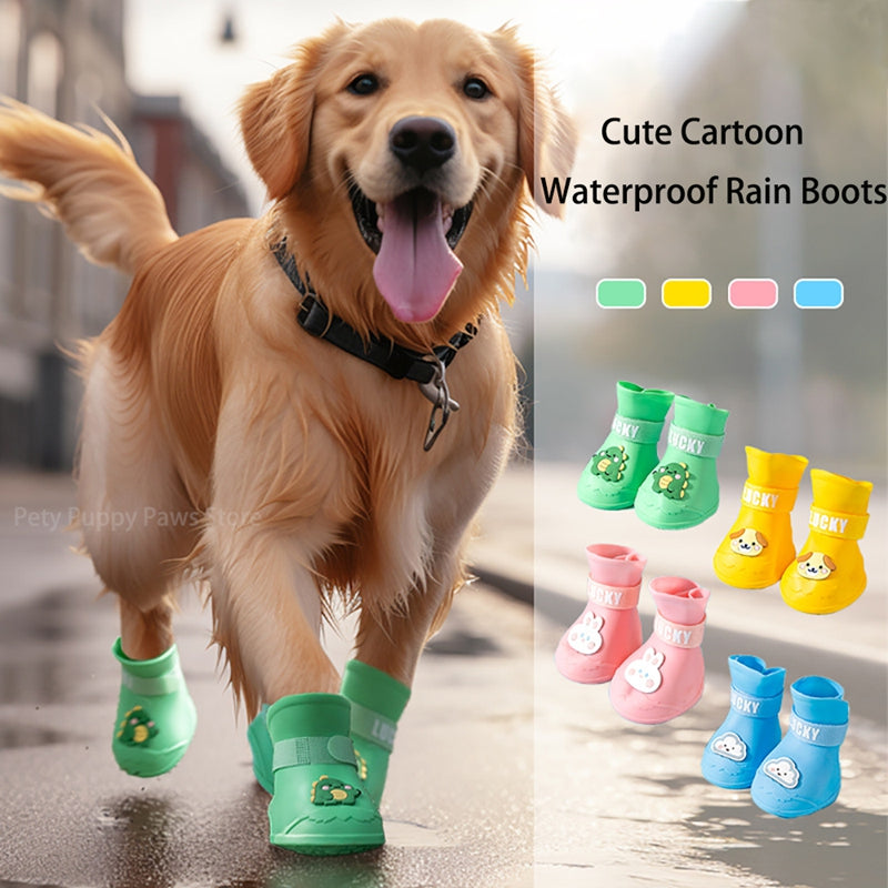 Waterproof Anti-Slip Rubber Rainshoe