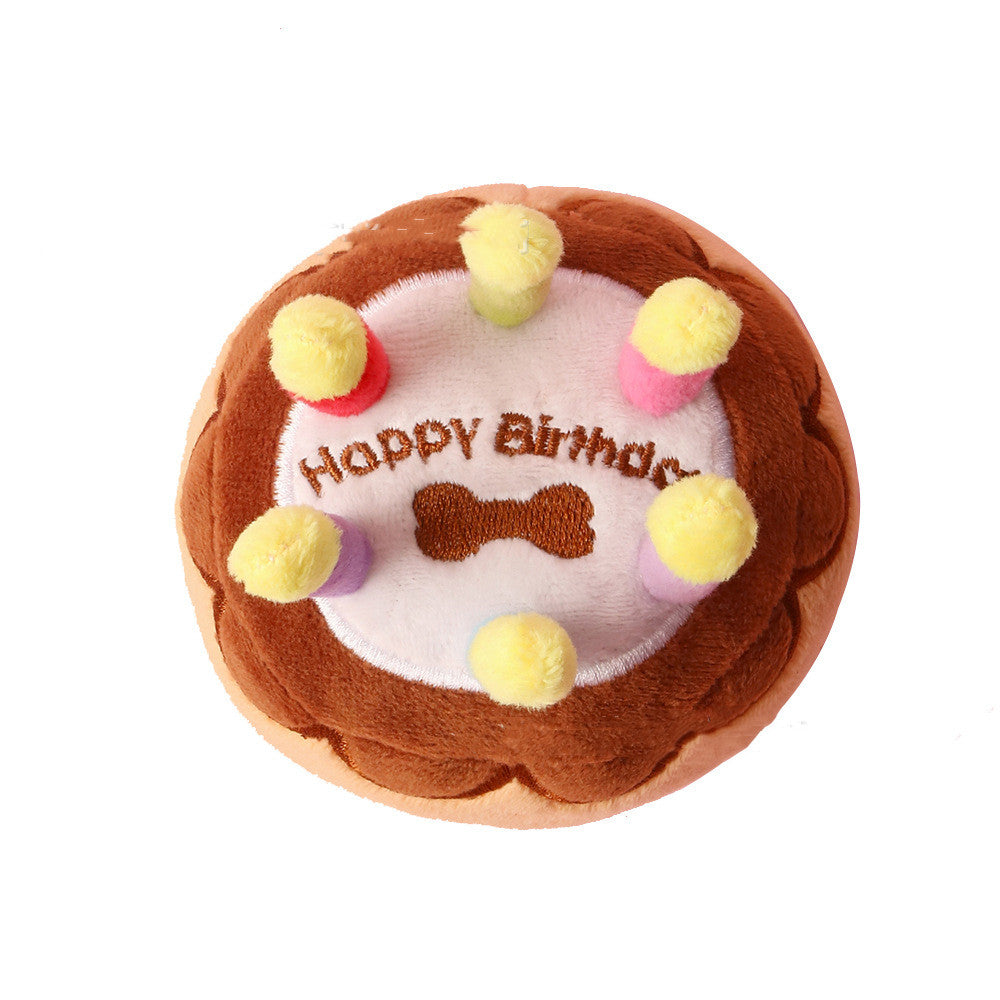 Plush Bday Cake Toy