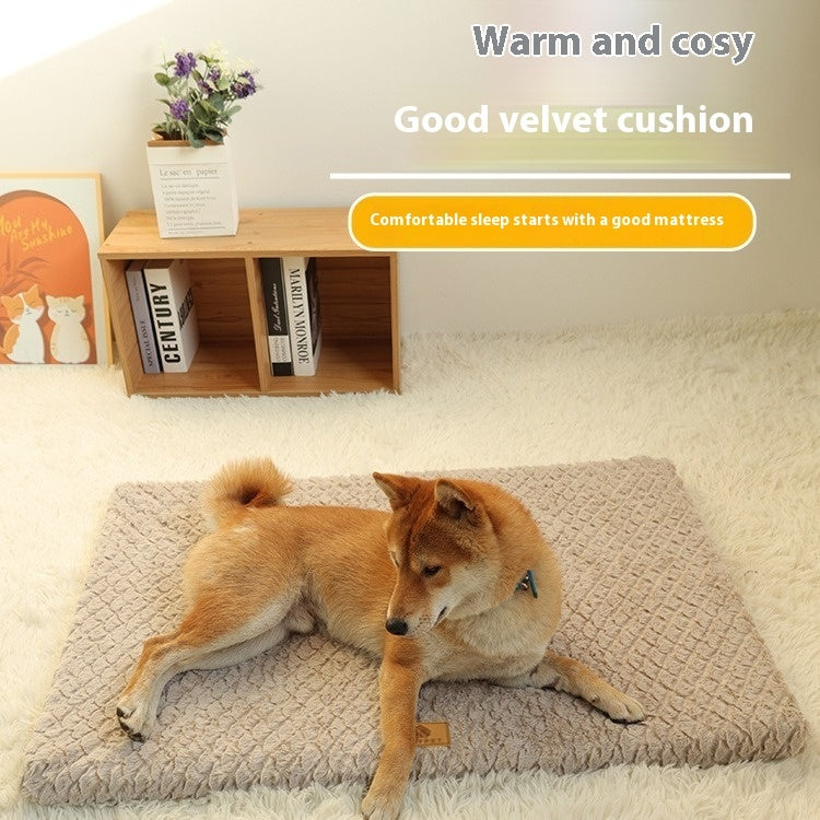 Warm Plush Pet Mat