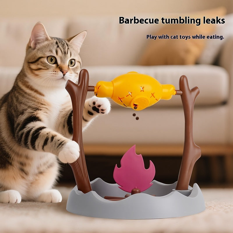 Cat Self-Hi Relieving Food Feeder Toy